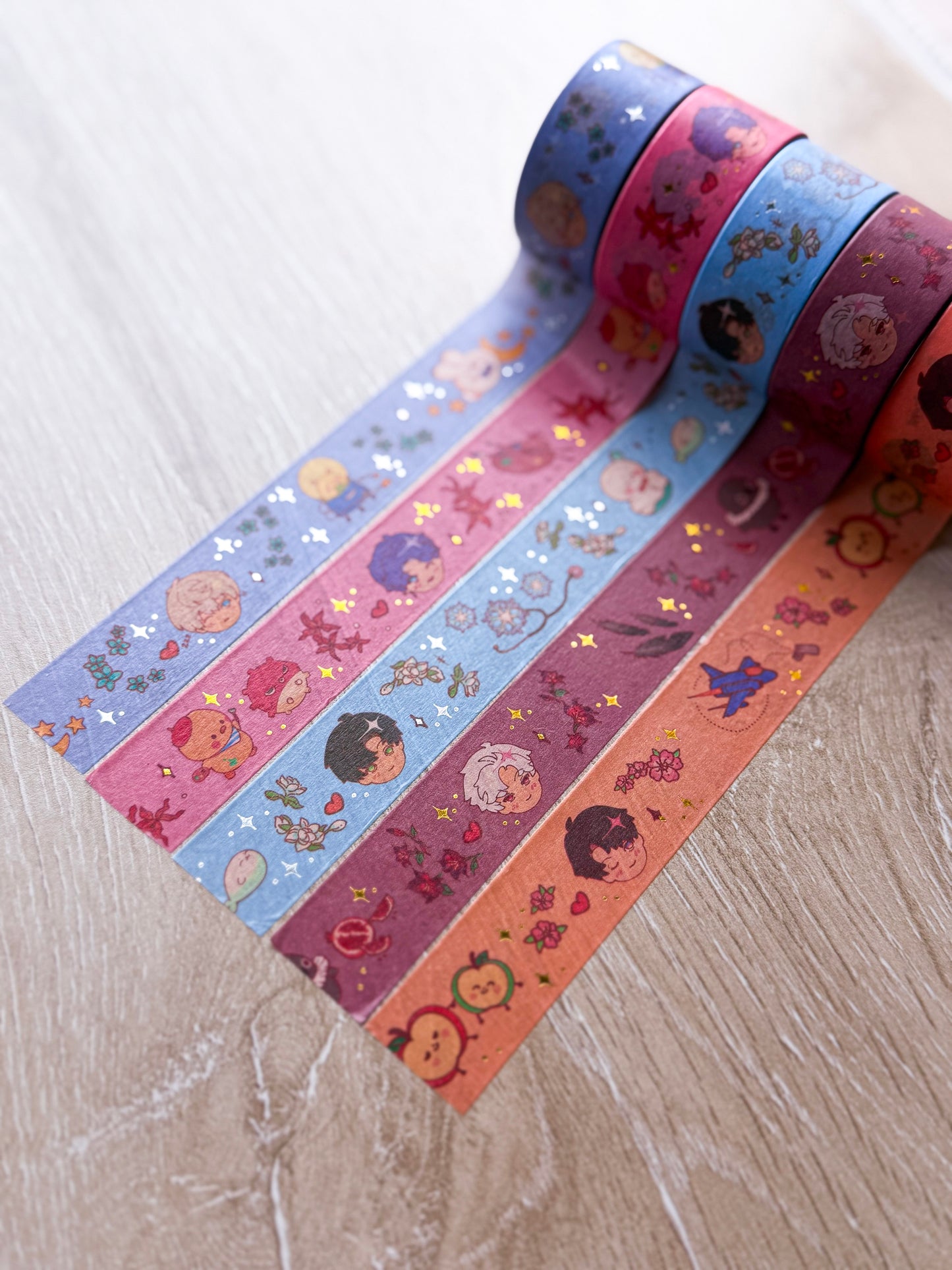 πβοΈ Love and deepspace washi tapes βοΈπ
