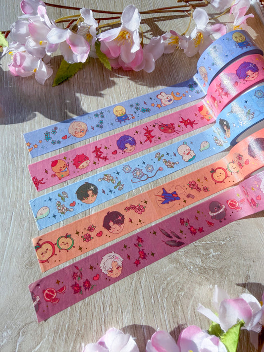 πβοΈ Love and deepspace washi tapes βοΈπ