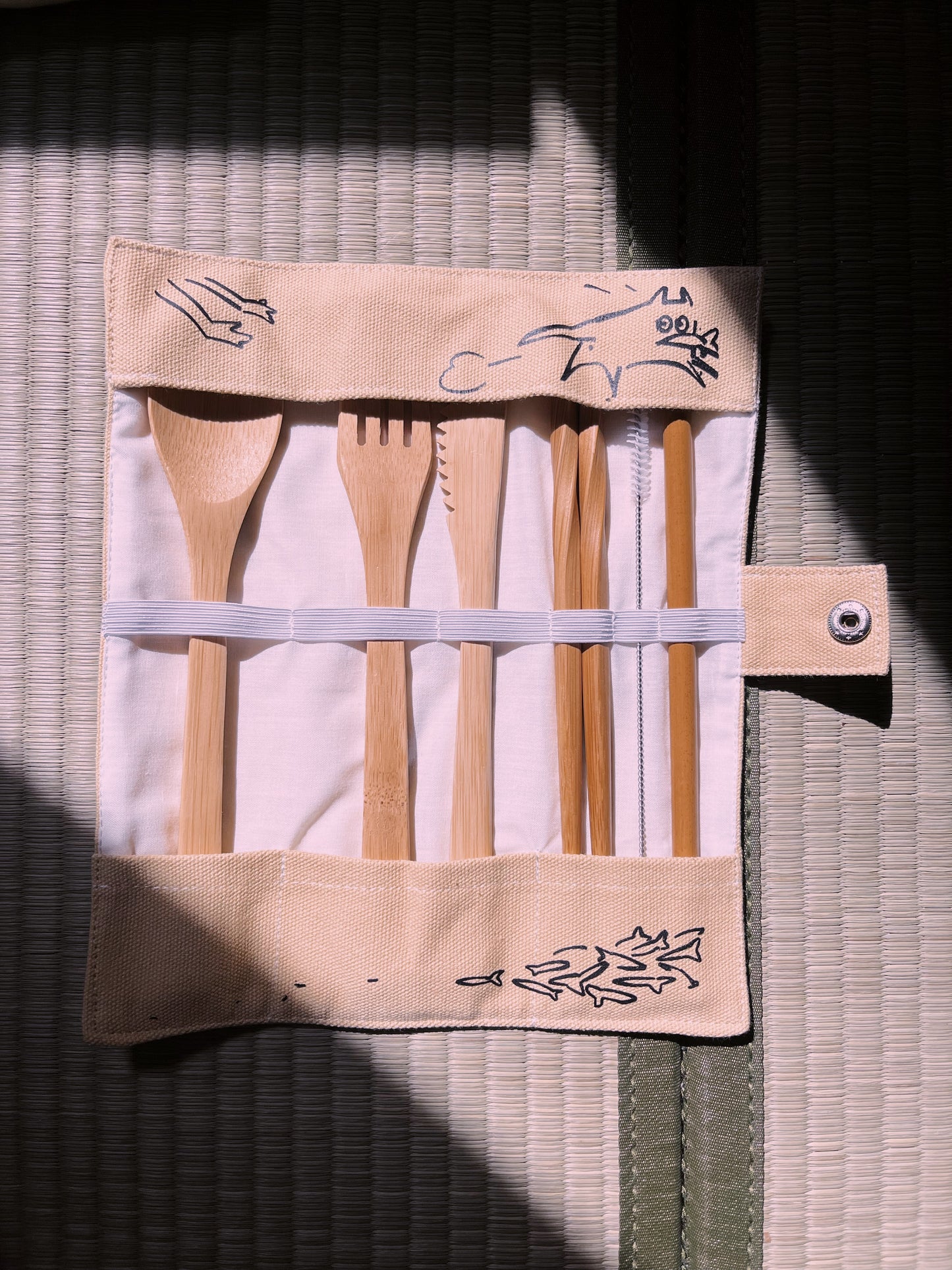 ✨🍴Reusable Bamboo Utensil Set🍴 ✨