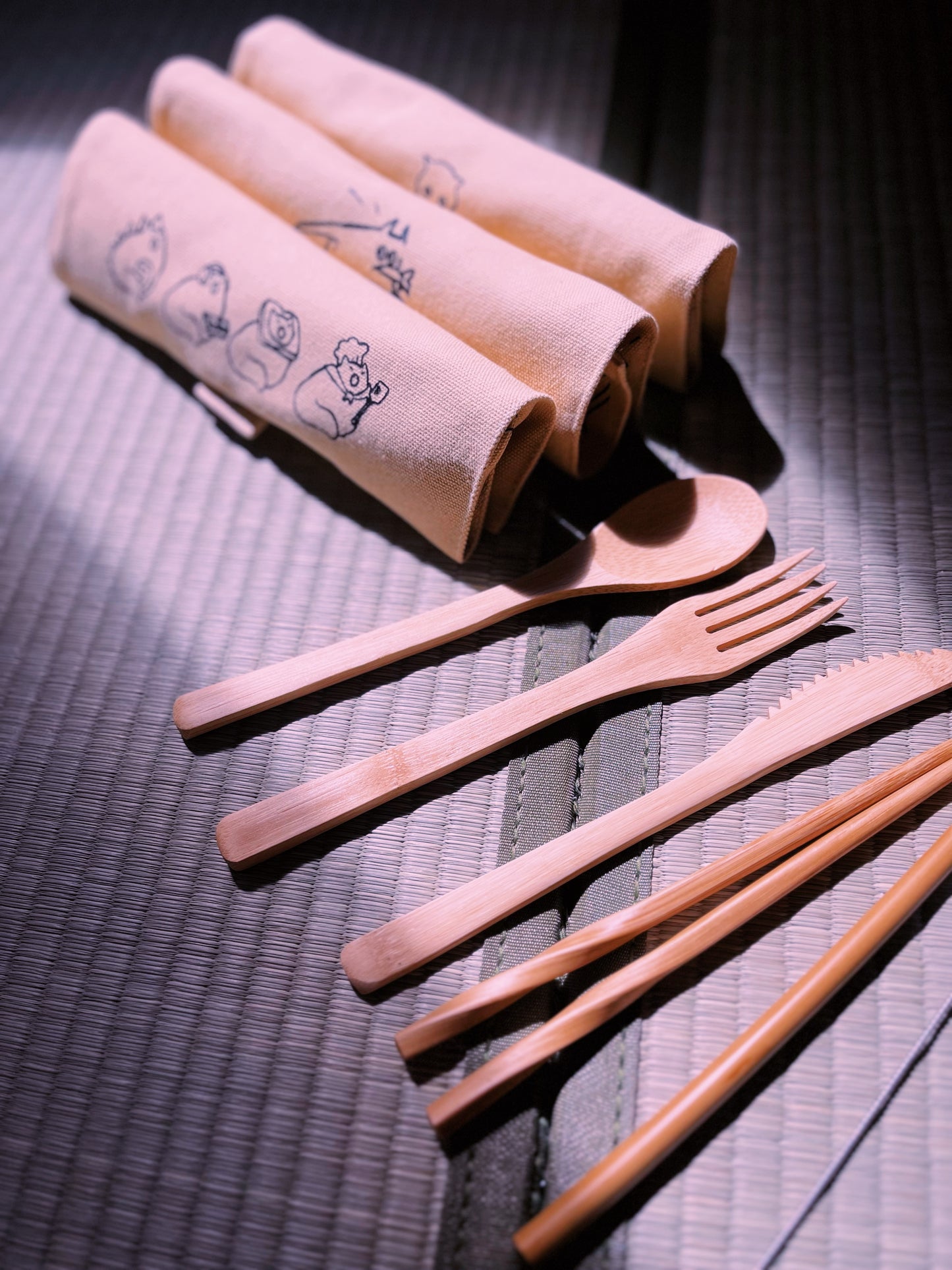 ✨🍴Reusable Bamboo Utensil Set🍴 ✨