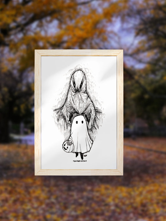 β¨π» original spooky art printsβ¨π