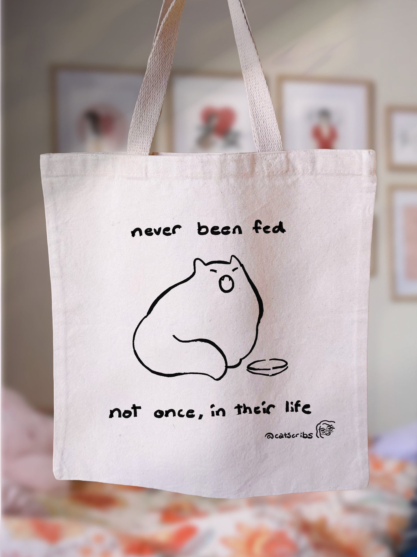 ✨🐈 catscribs totes ✨🛍️