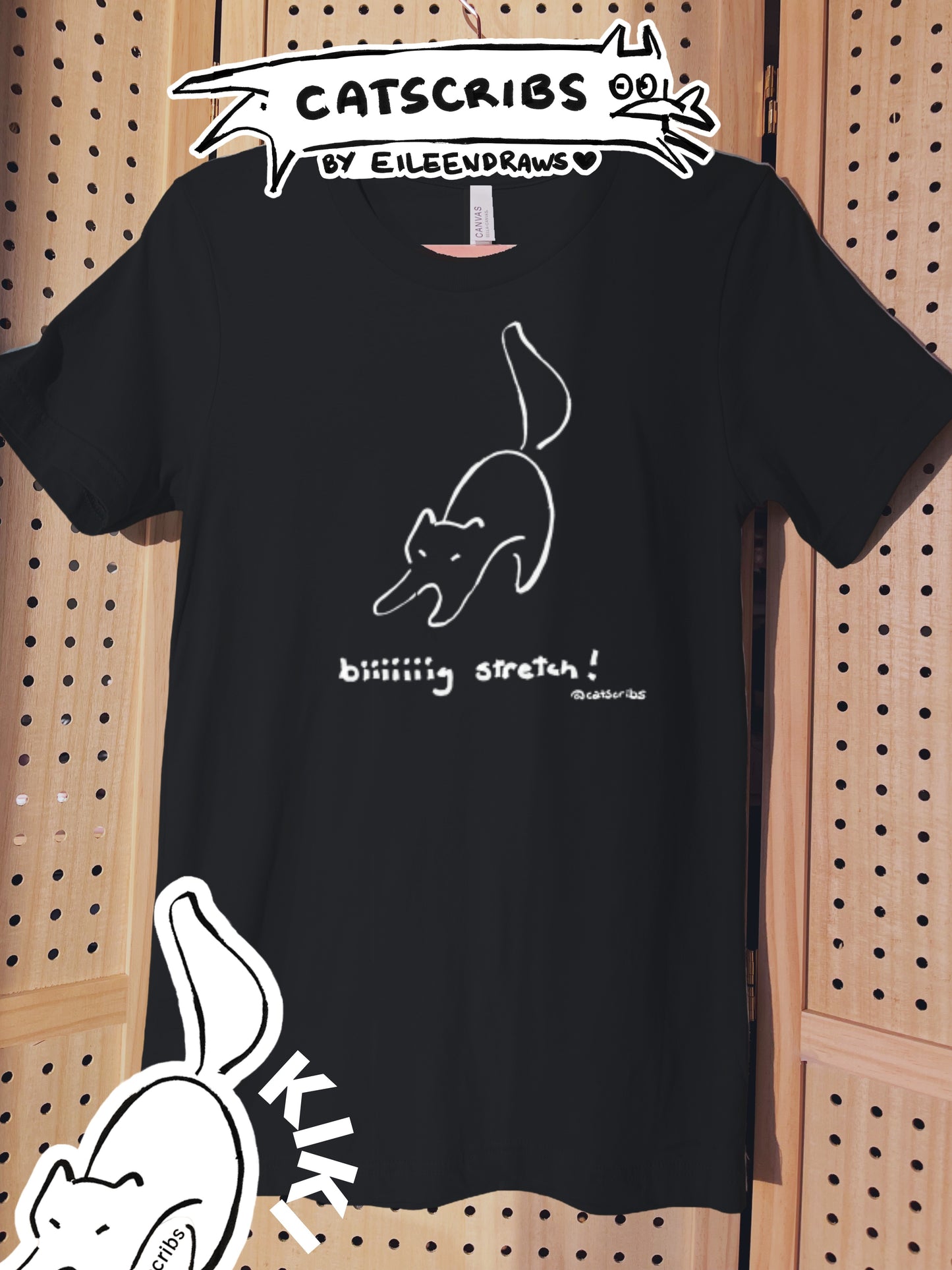 ✨🐈 solo catscribs black tees ✨🐈