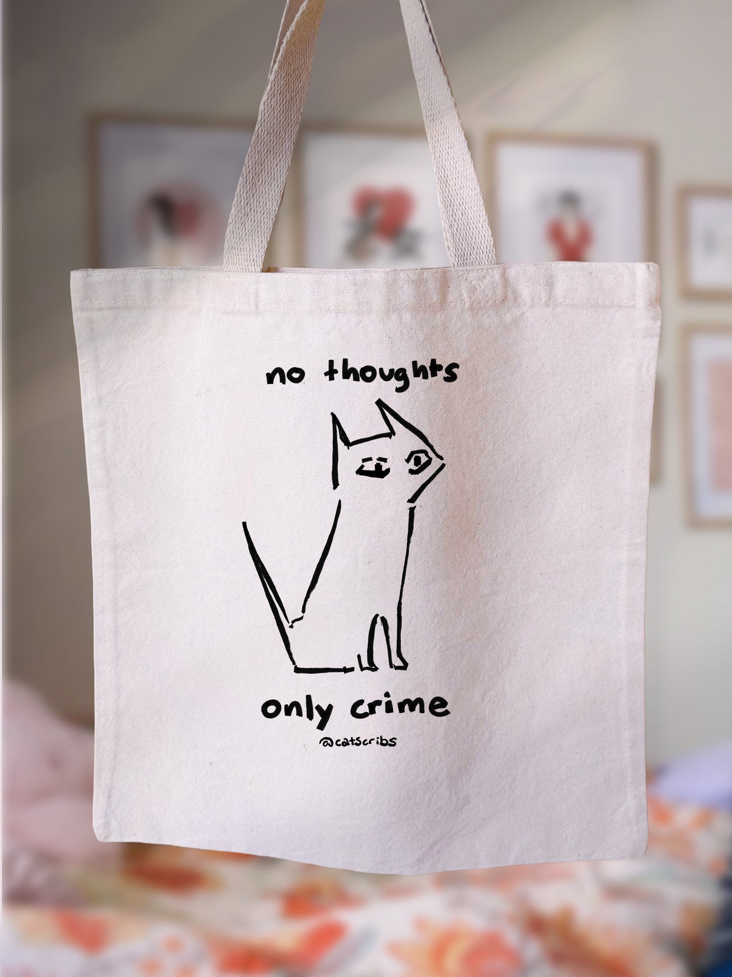 ✨🐈 catscribs totes ✨🛍️