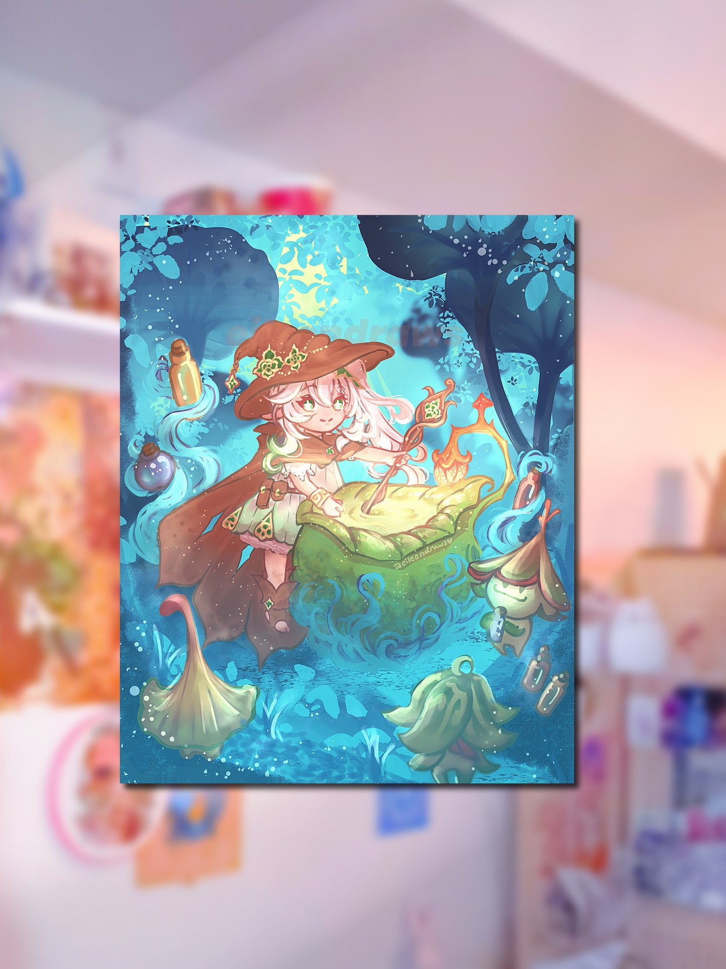 🧚witchy nahida print 🍃