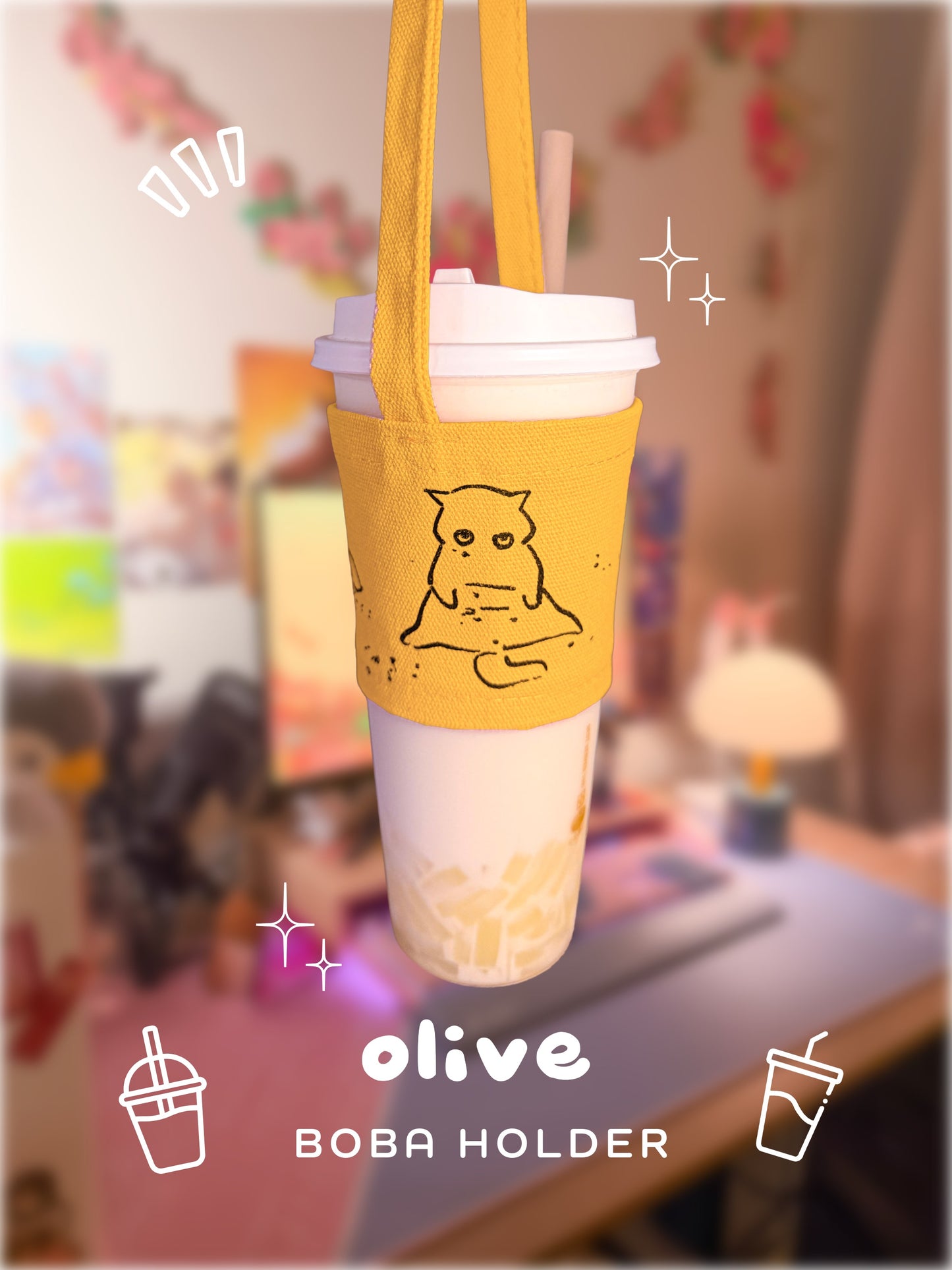 ๐ catscrib-boba-holders ๐ง
