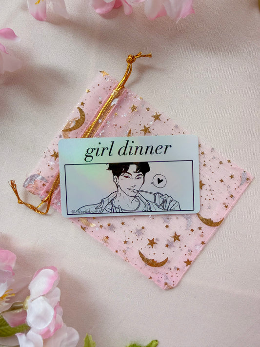 ✨😈 jinu girl dinner stickers 😈✨