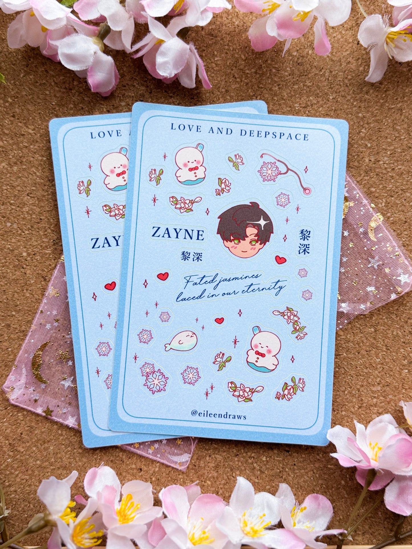 💖⭐️ Love and deepspace sticker sheets  ⭐️💖