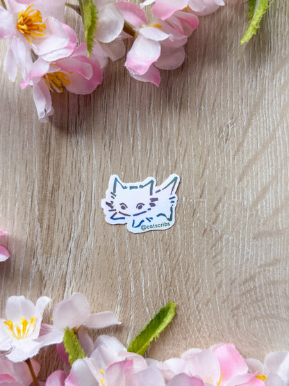 ✨🐈 lil catscribs stickers ✨🐈