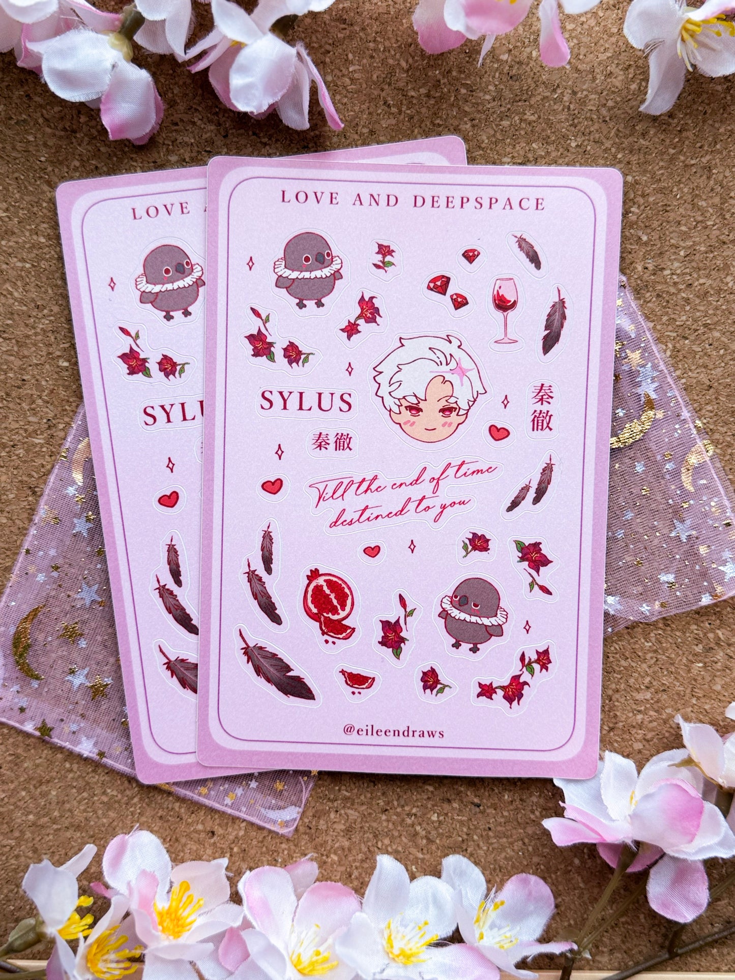 💖⭐️ Love and deepspace sticker sheets  ⭐️💖