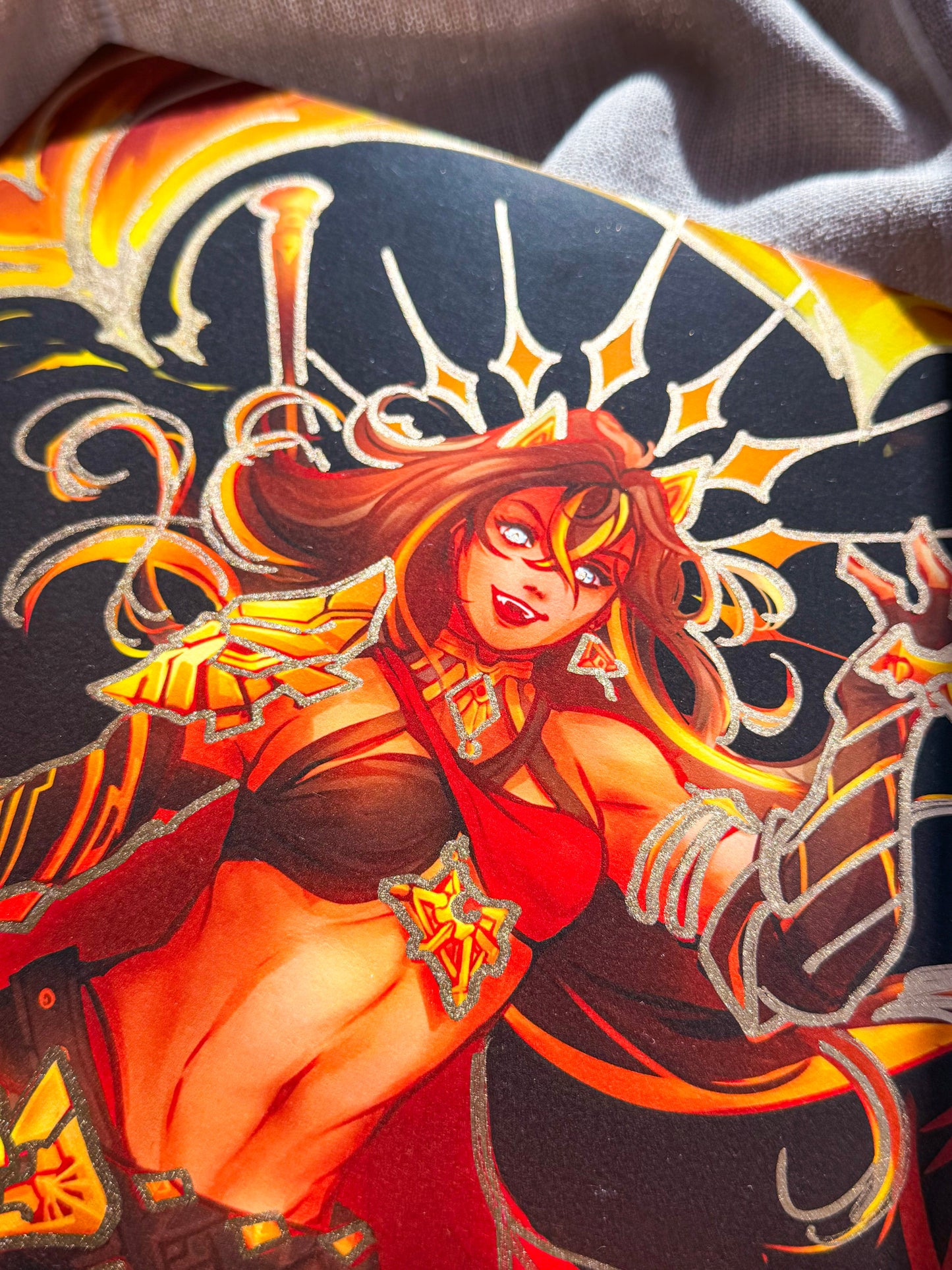 ❤️‍🔥 Flame Mane Dehya Print 🔥