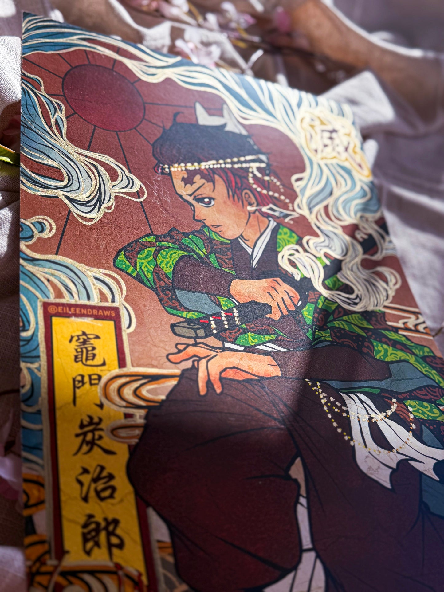 🌊 Tanjiro 滅 Demon Slayer Print 🌊