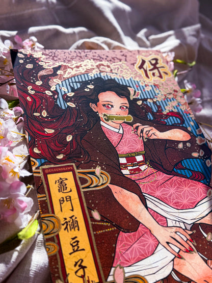 🌸 Nezuko 滅 Demon Slayer Print 🌸