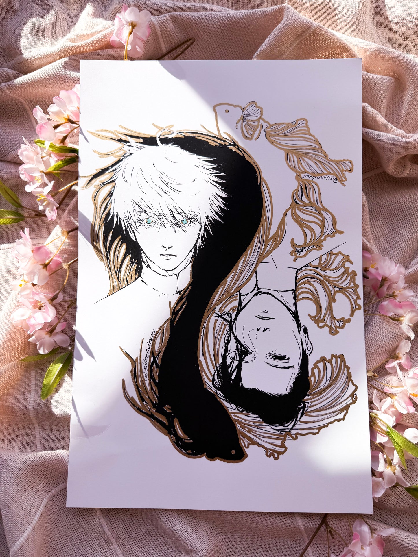🤍 "Pendulum" Satoru and Suguru Print 🖤