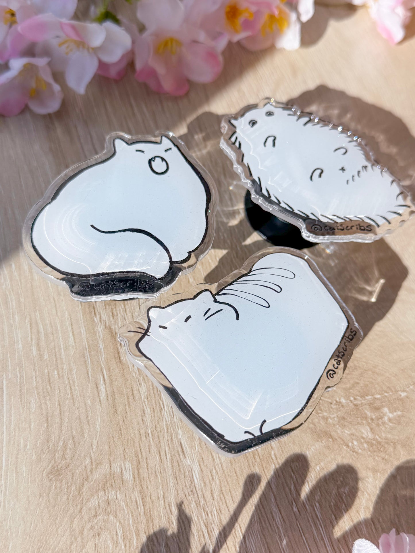 ✨🐈 catscribs phone grips  ✨🐈