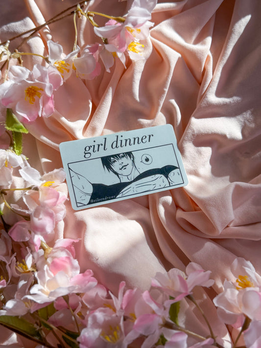 💜 girl dinner stickers- toji 😈