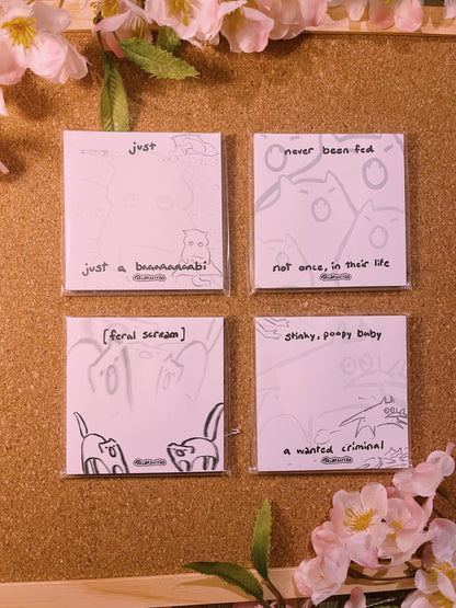 ✨📔 Catscrib Sticky Notes! ✨📔