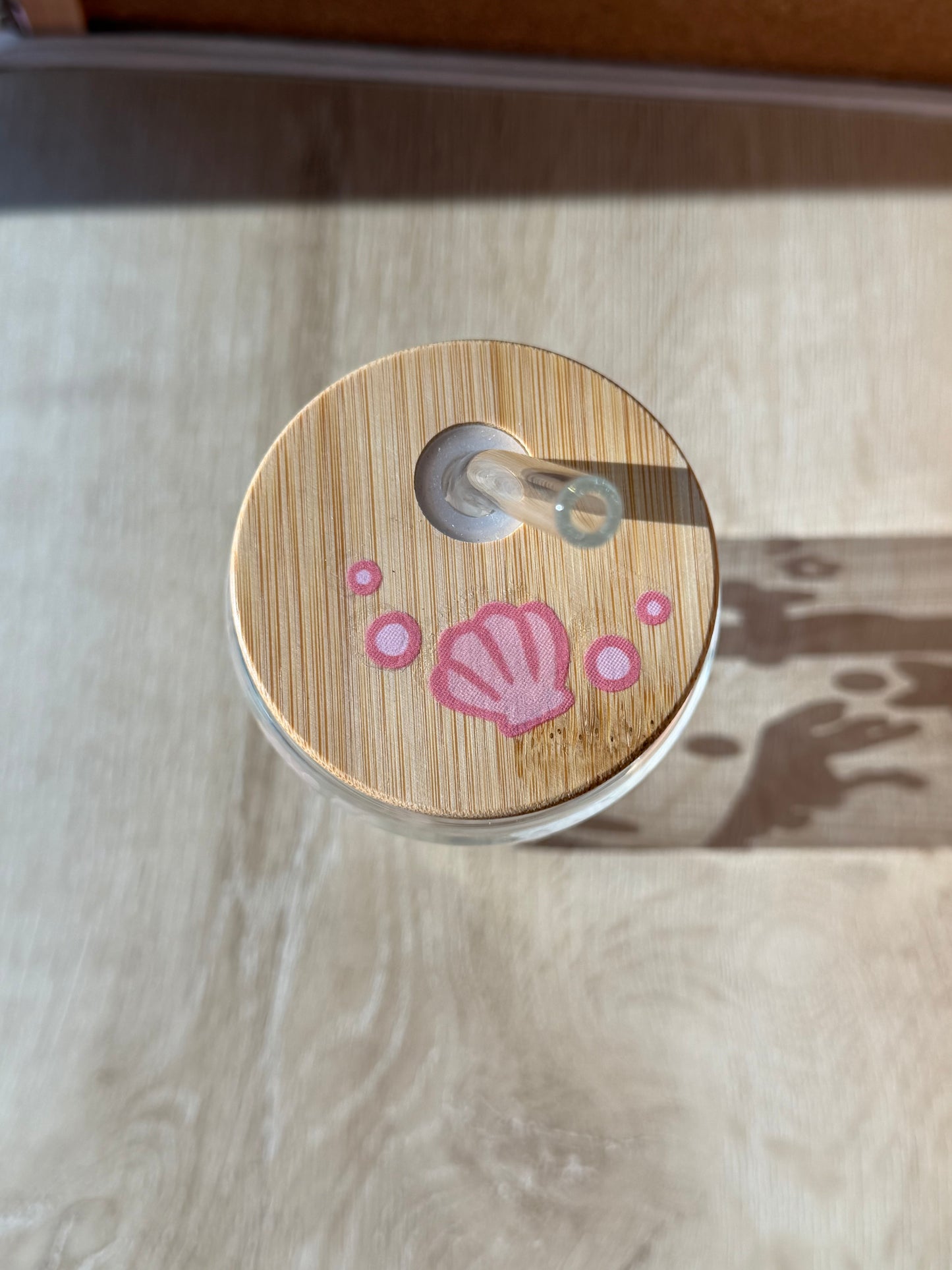 ✨🌷moonubee glass tumblers 🍵✨