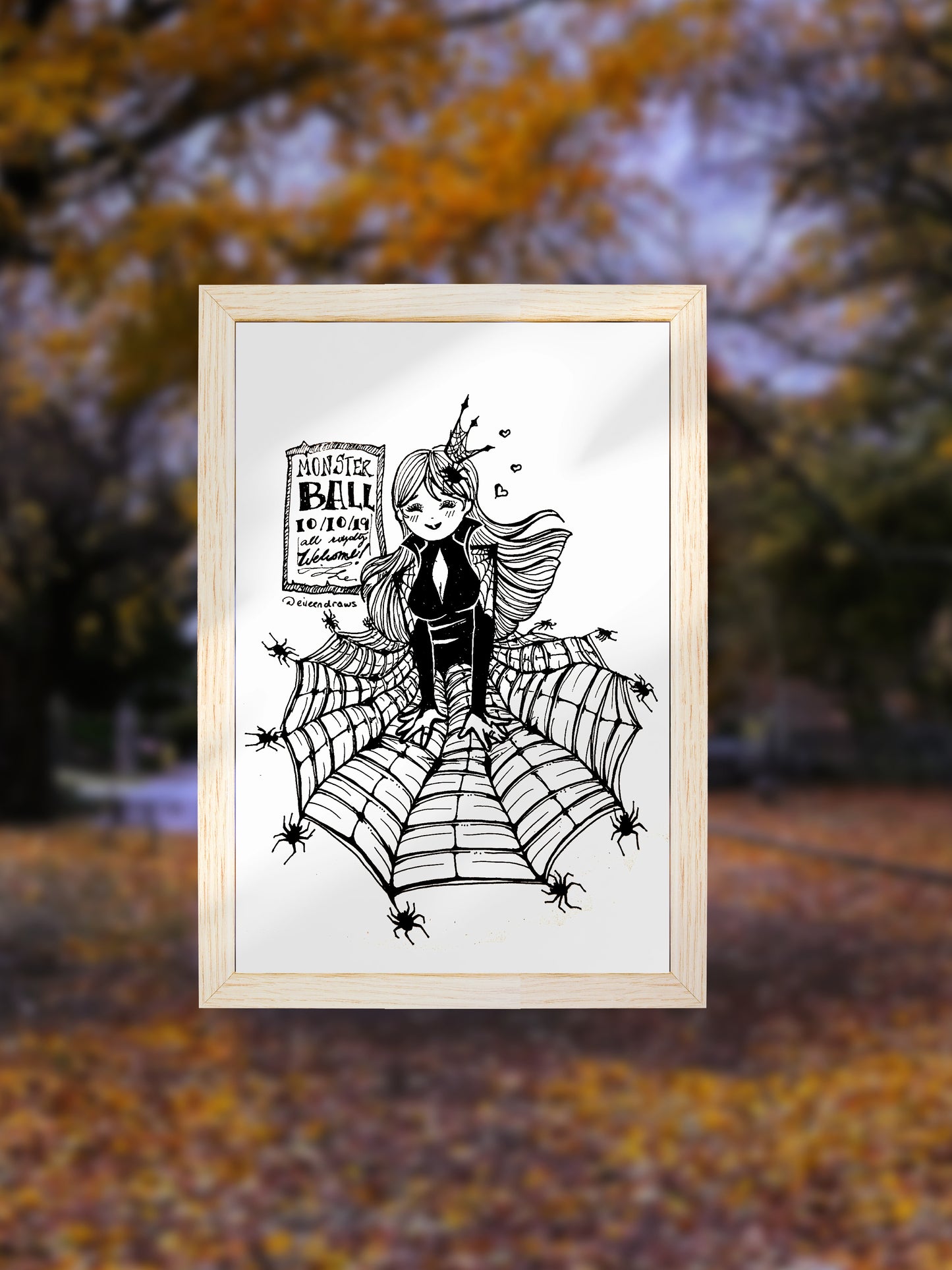 ✨👻 original spooky art prints✨🎃