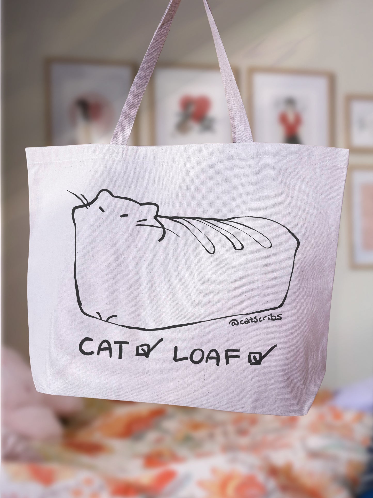 ✨🐈 catscribs totes ✨🛍️