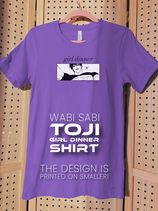 👀 wabi sabi! jjk girl dinner shirts -toji ❤️‍🔥