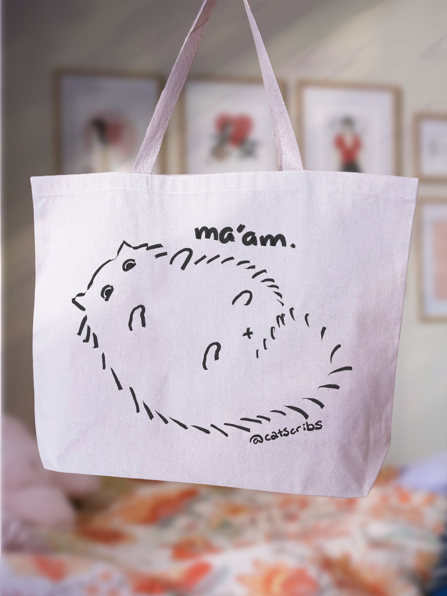✨🐈 catscribs totes ✨🛍️