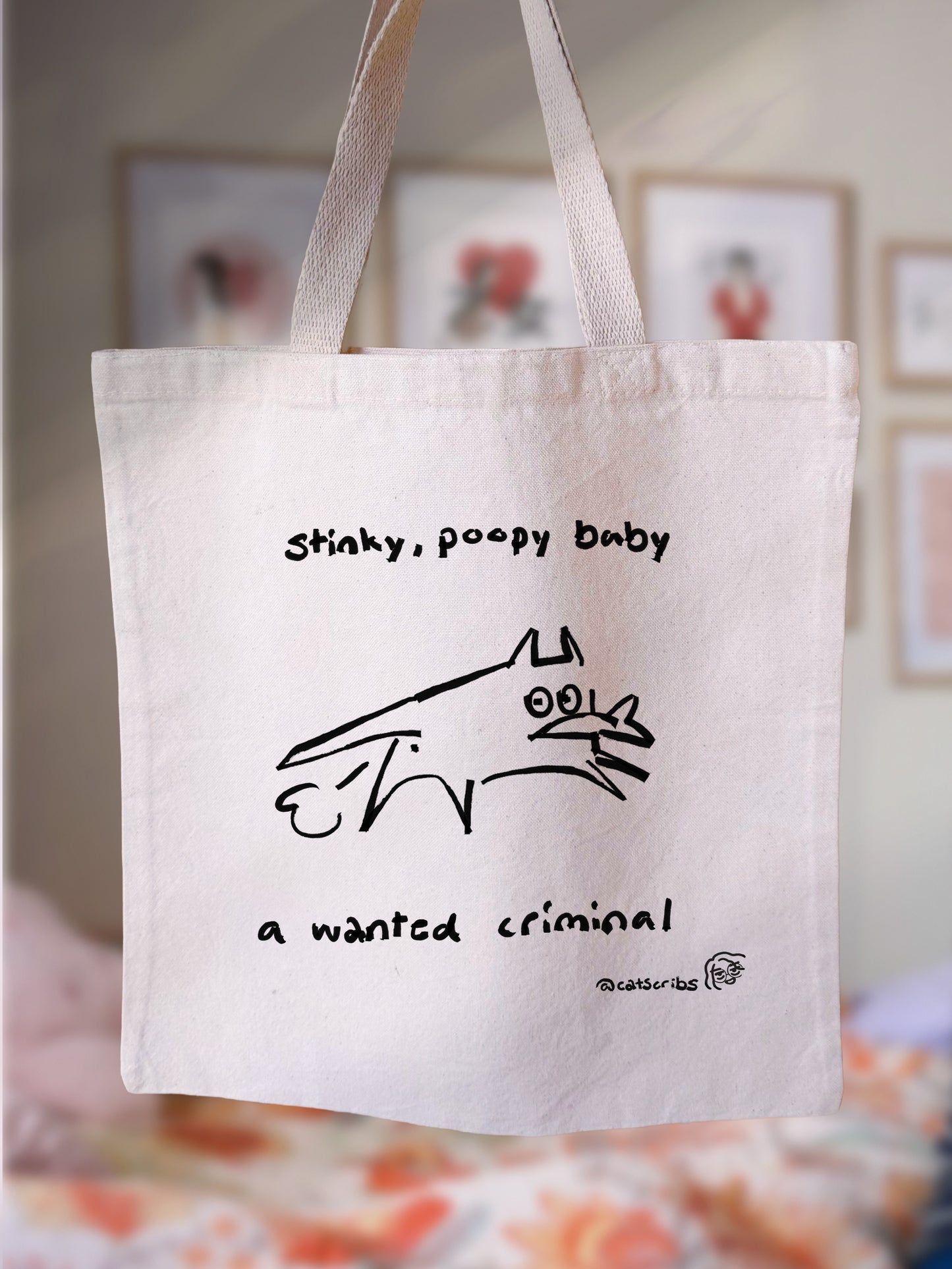 ✨🐈 catscribs totes ✨🛍️