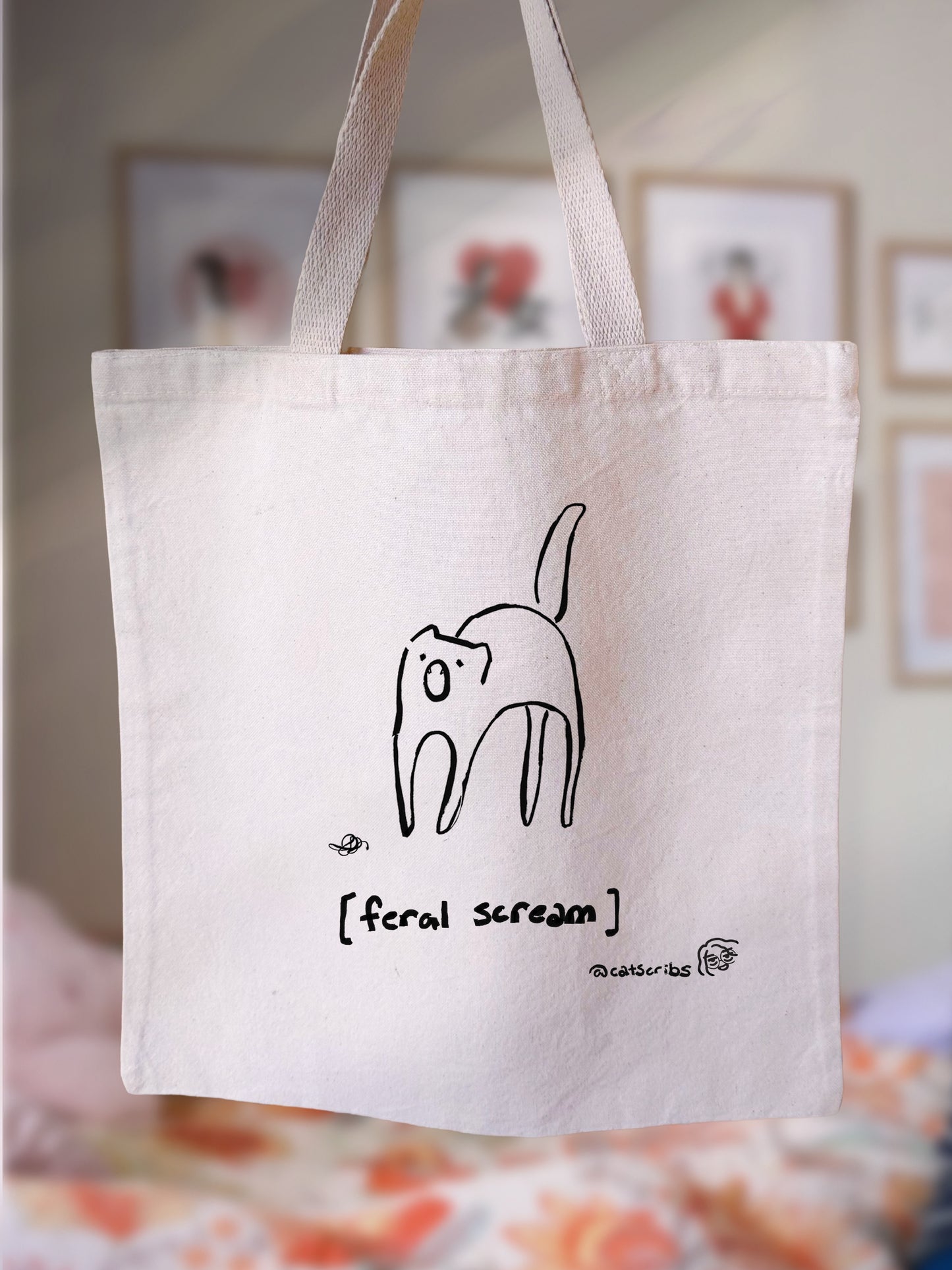 ✨🐈 catscribs totes ✨🛍️
