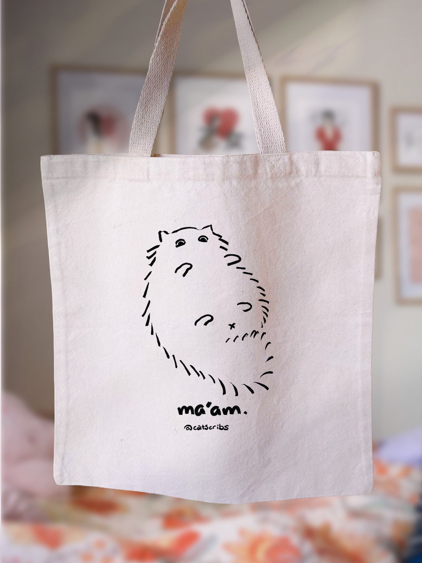 ✨🐈 catscribs totes ✨🛍️