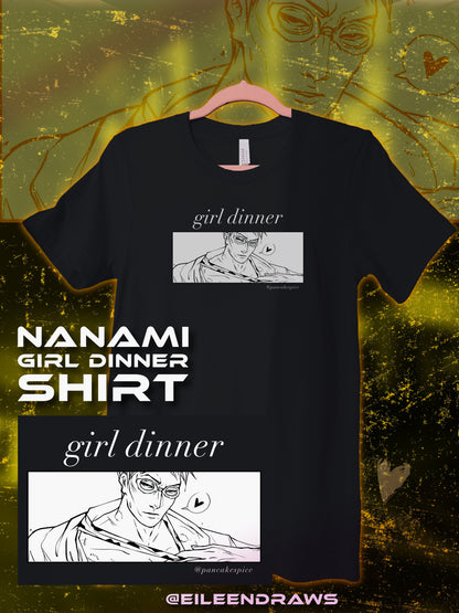 💛 girl dinner shirts- nanami 🥃 ✨