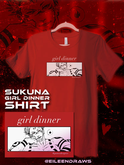 ❤️‍🔥 girl dinner shirts- sukuna ⛩️