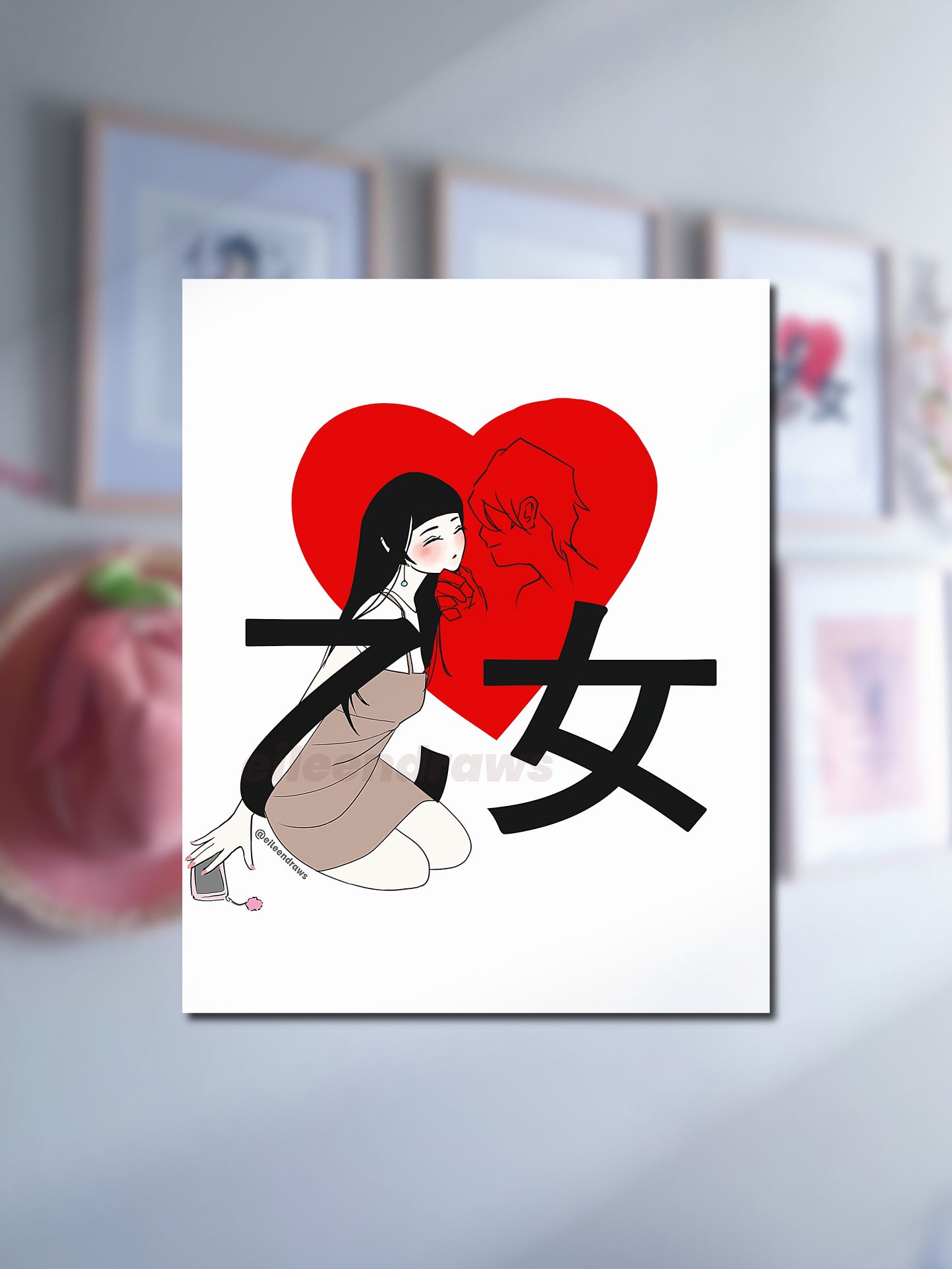 ✨ 愛 (love) original art series ❤️