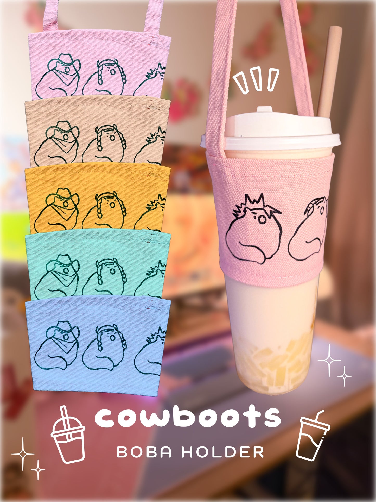 🐈 catscrib-boba-holders 🧋