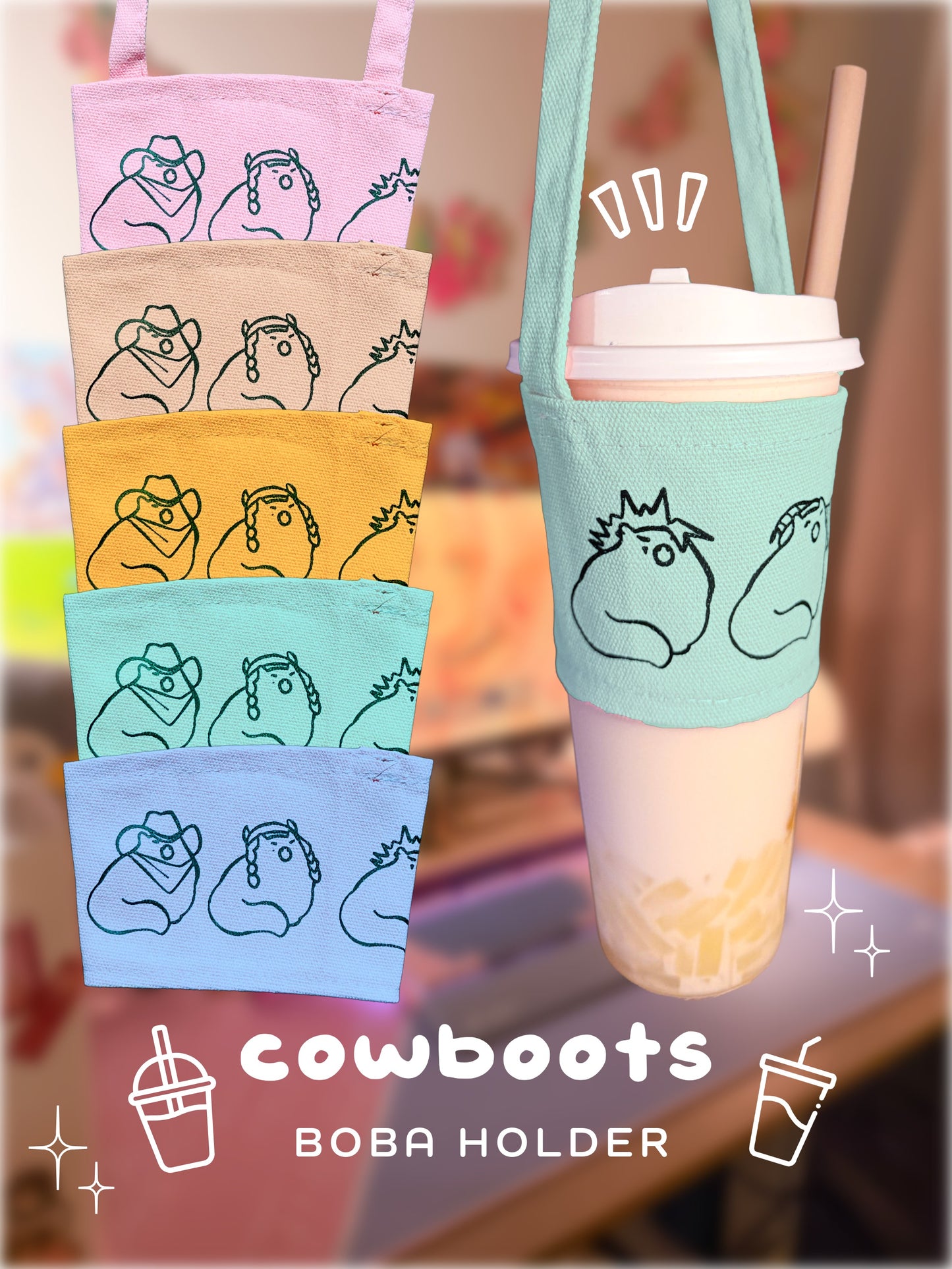 🐈 catscrib-boba-holders 🧋