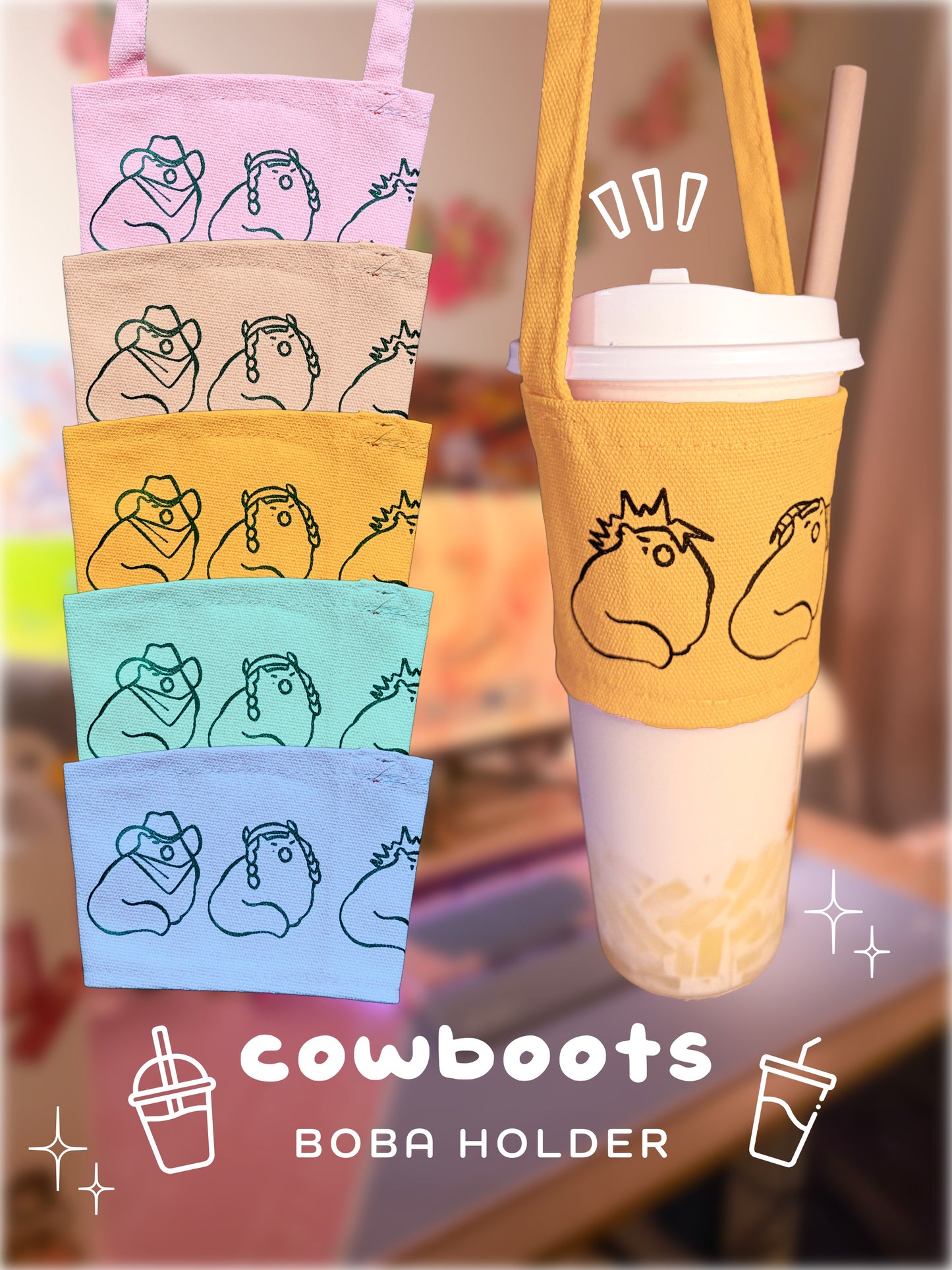 🐈 catscrib-boba-holders 🧋
