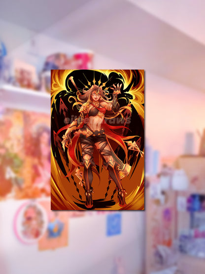 ❤️‍🔥 Flame Mane Dehya Print 🔥