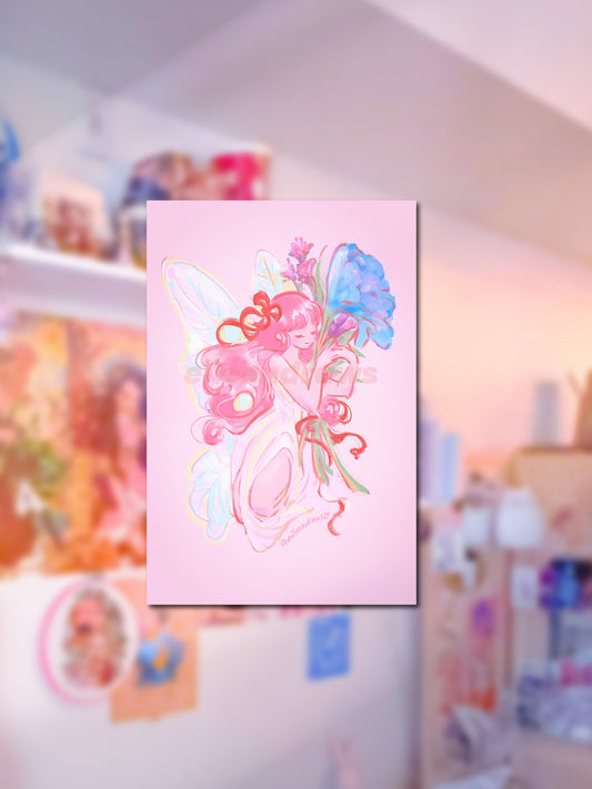 🌷 dreamy fairy postcard 🌼