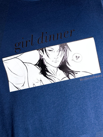 💙 girl dinner shirts- geto 🕷️✨