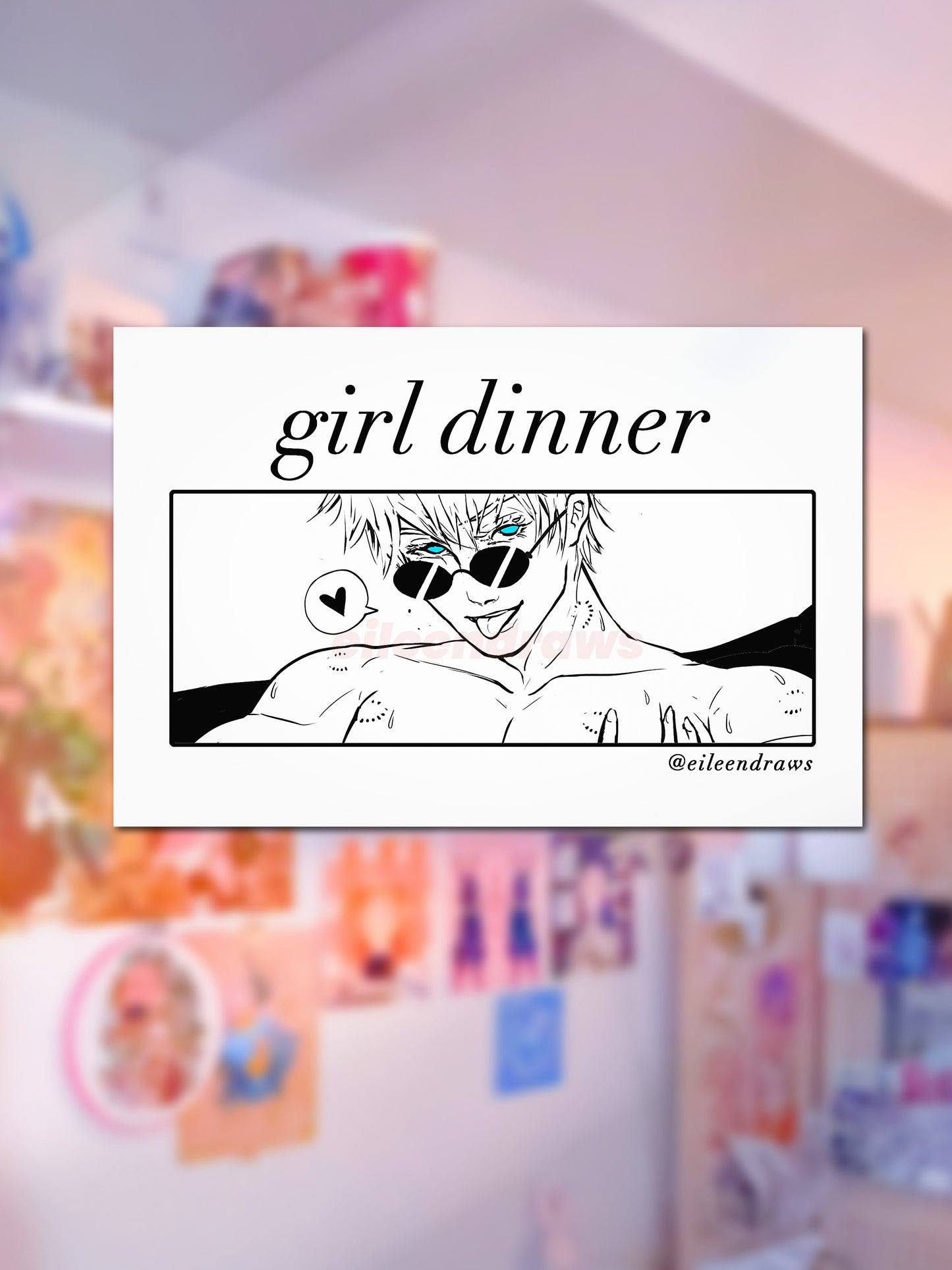 ❤️‍🔥 girl dinner postcards ❤️‍🔥