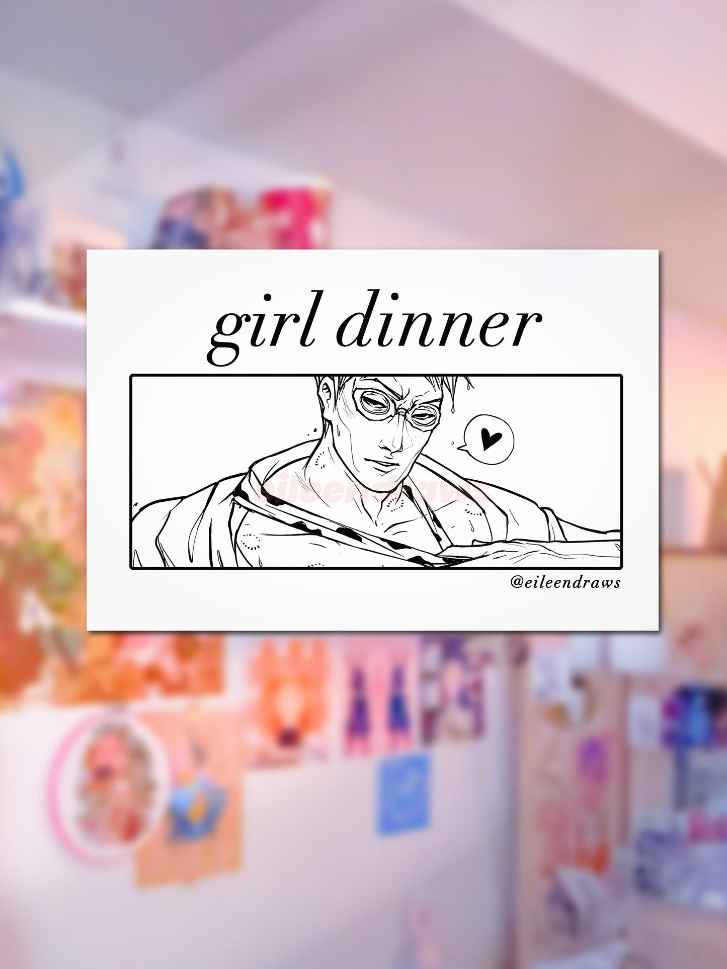 ❤️‍🔥 girl dinner postcards ❤️‍🔥