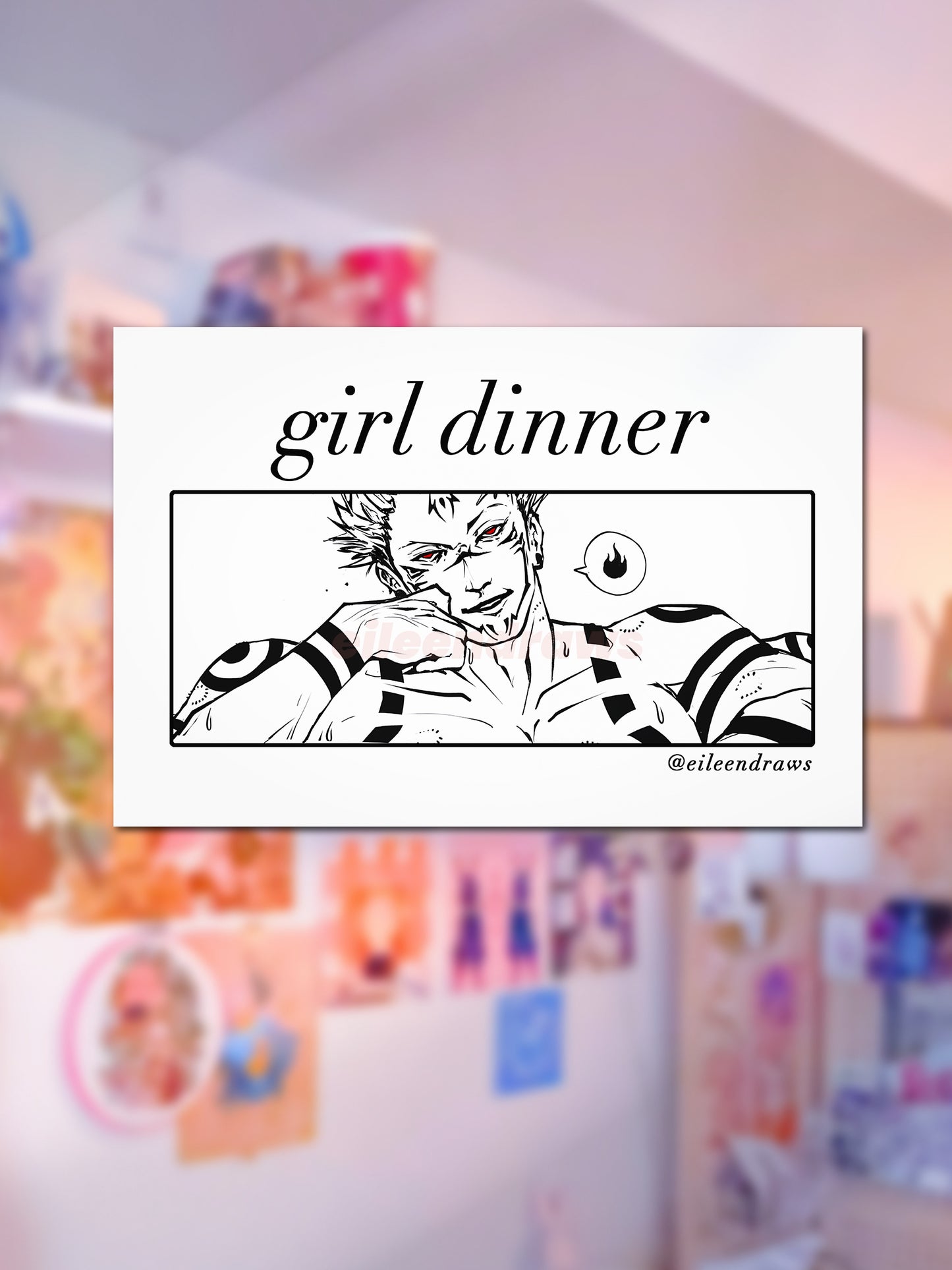 ❤️‍🔥 girl dinner postcards ❤️‍🔥