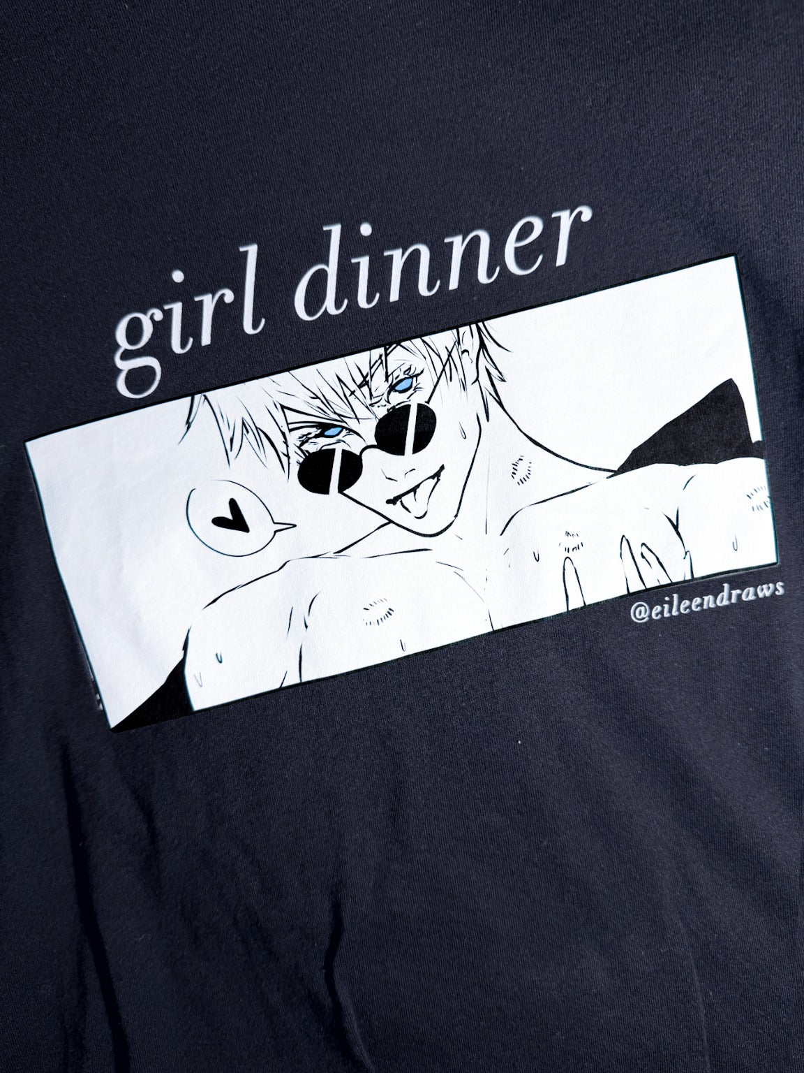 🩵 girl dinner shirts- gojo 🪽 ✨