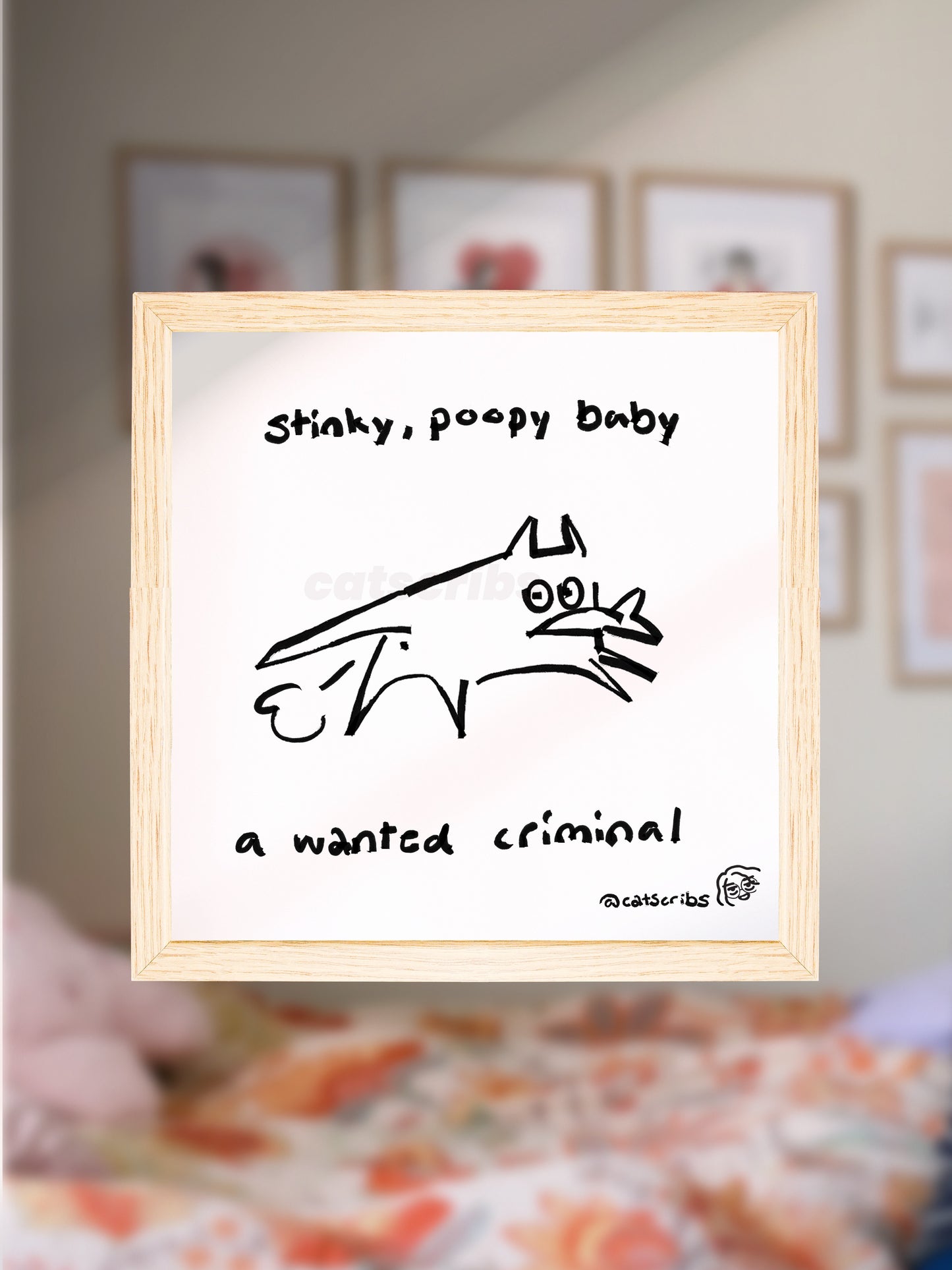 🐈 catscrib prints 🐈