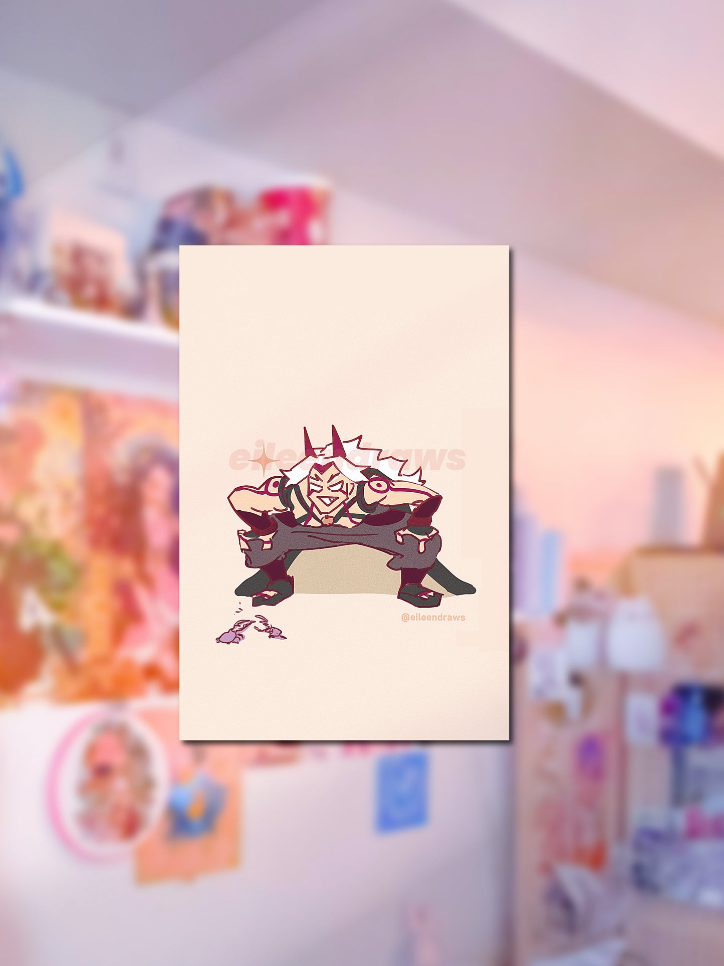 👺 itto gremlin postcard 🪲