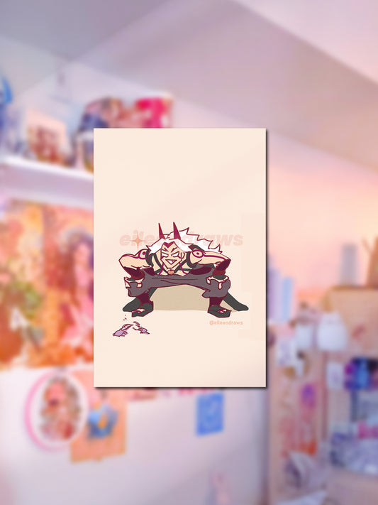 👺 itto gremlin postcard 🪲