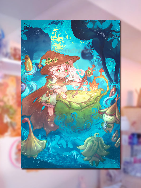 🧚witchy nahida print 🍃