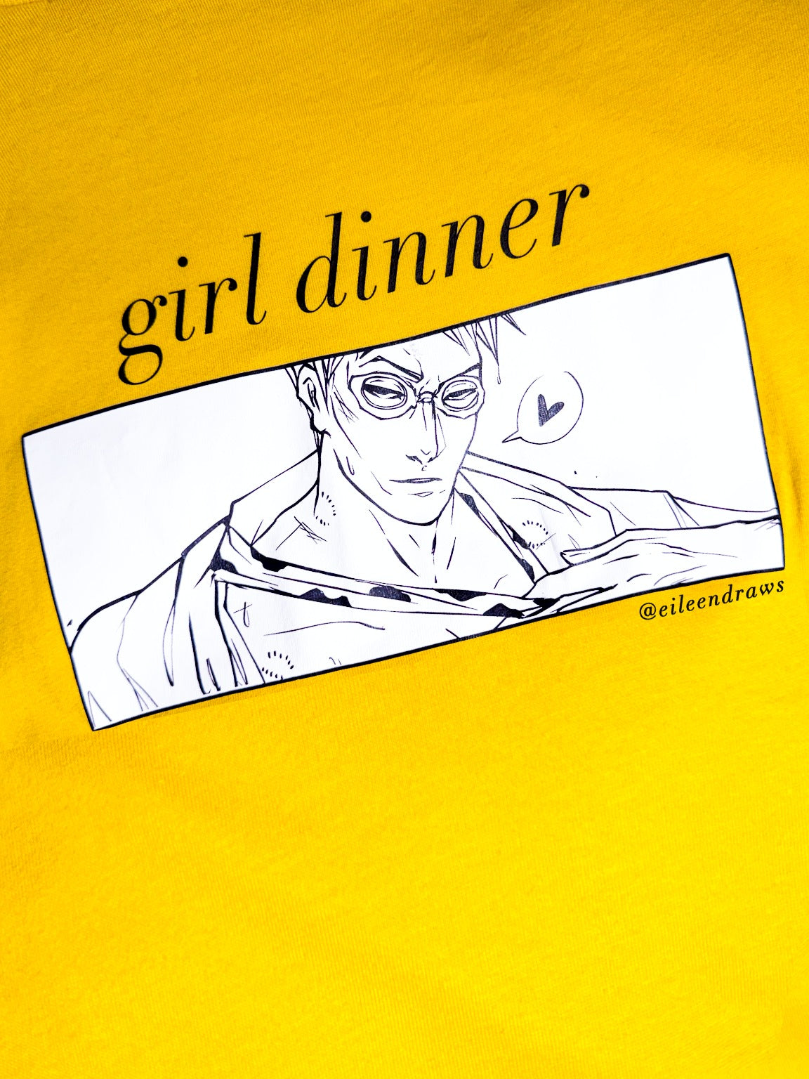 💛 girl dinner shirts- nanami 🥃 ✨