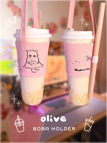 🐈 catscrib-boba-holders 🧋