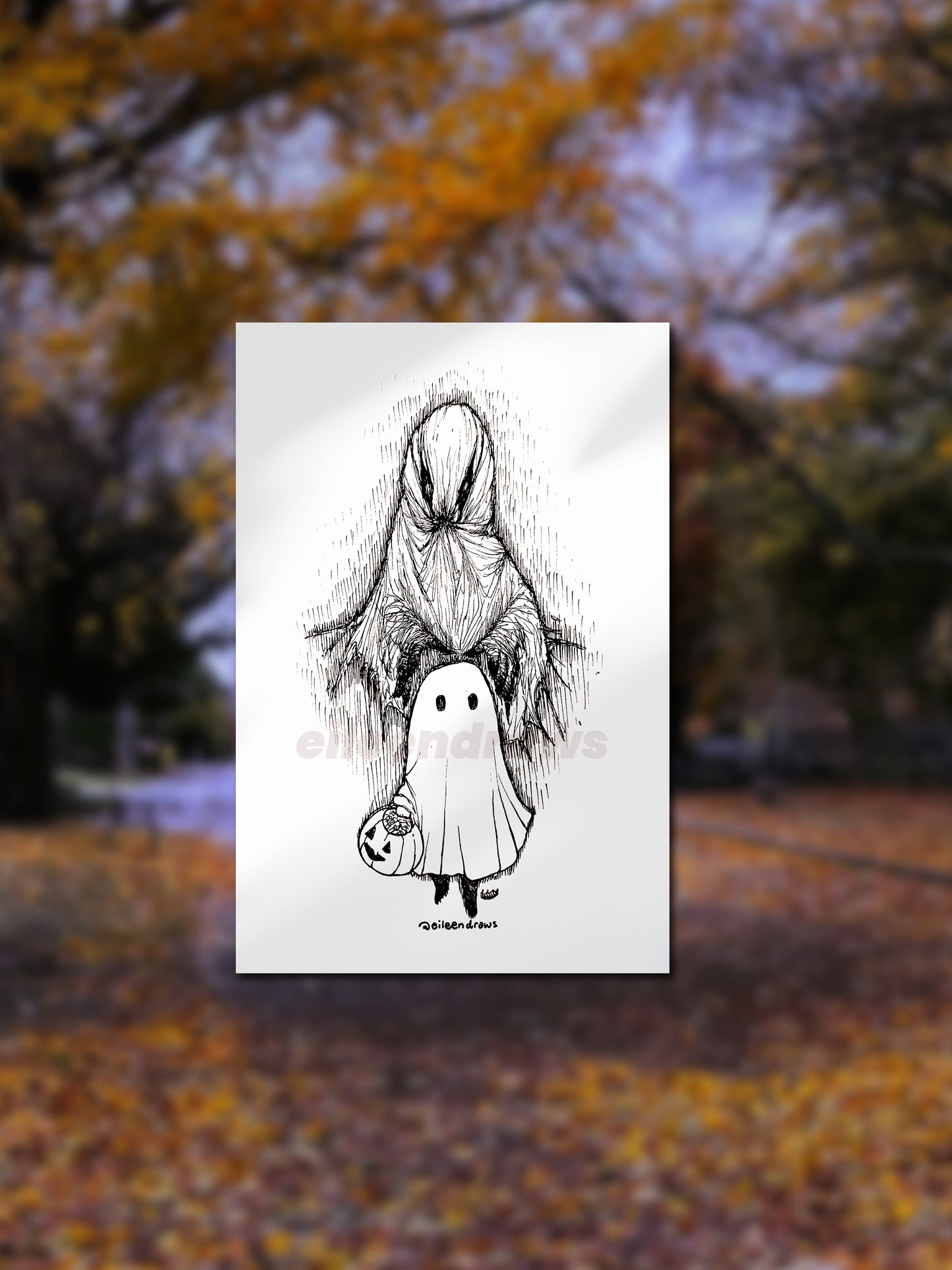👻 original spooky art prints 🎃