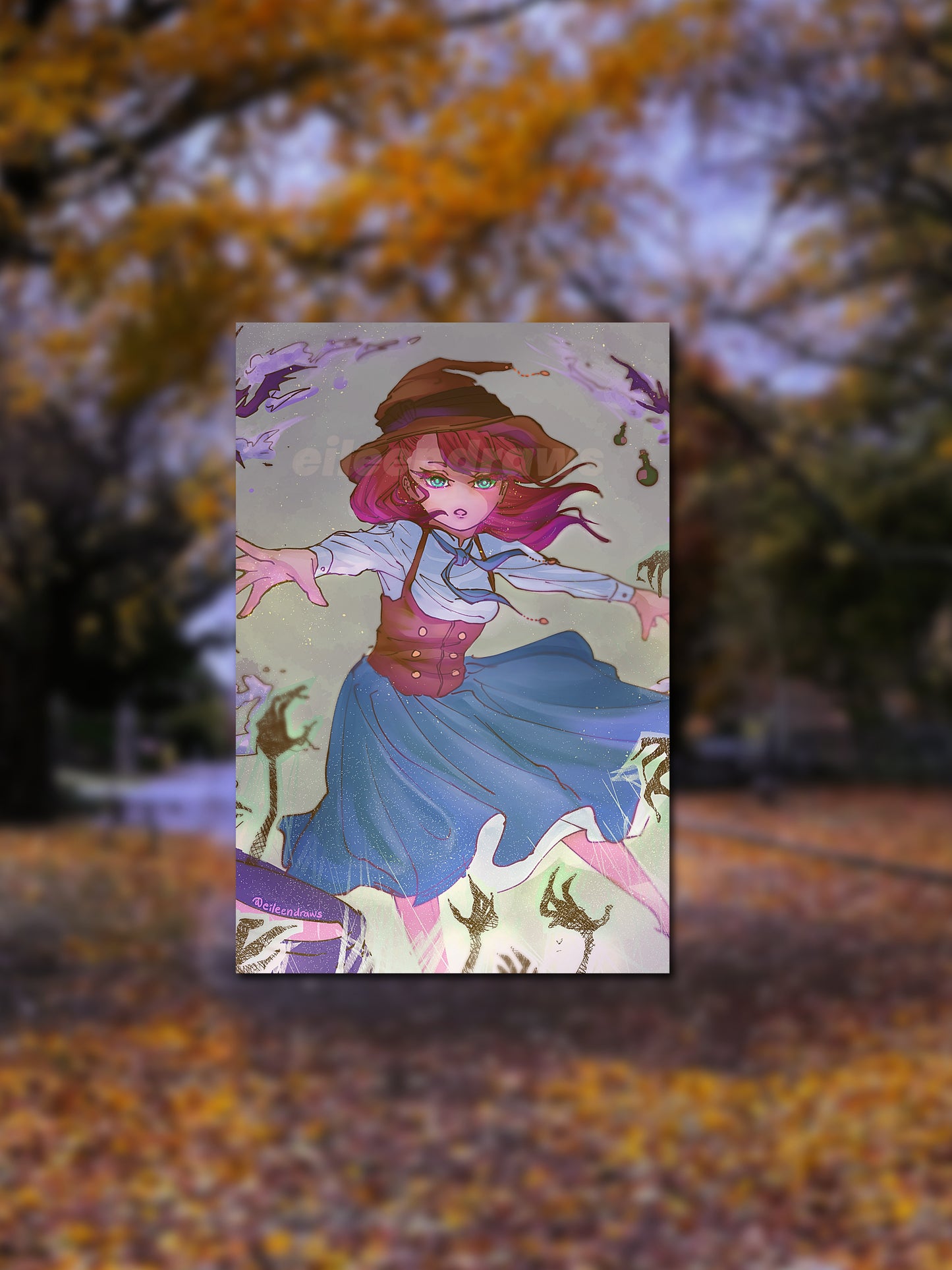 👻 original spooky art prints 🎃